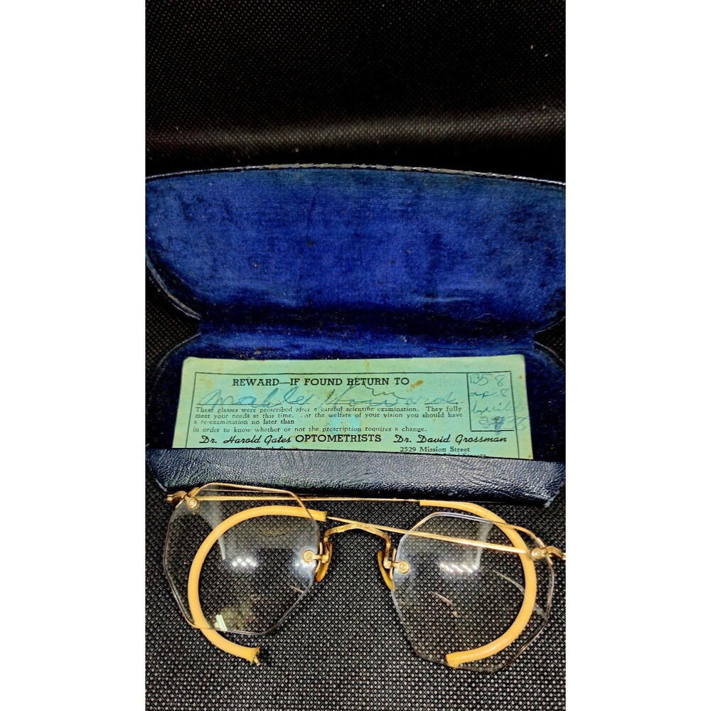 Vintage Antique Spectacles/Eye-Glasses from the 1930s/40s